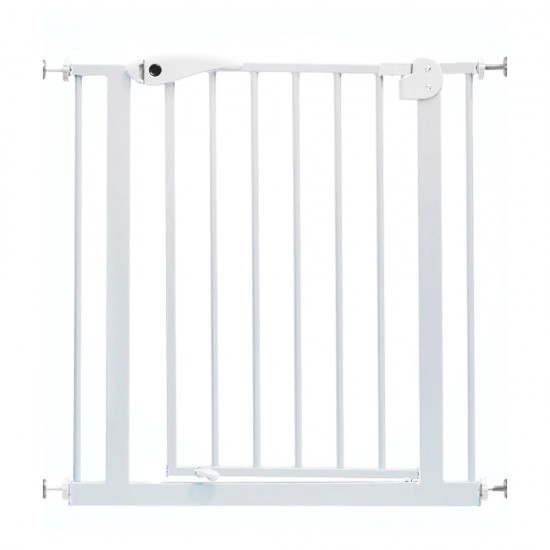 Baby Safe Metal Safety Gate - White